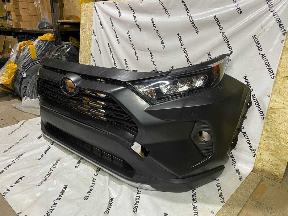Бампер в сборе Рав4/Rav4 Решетка/фара/Ноускат/крыло/Морда на Рав4