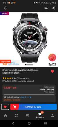 Huawei Ultimate Expedition, factura EMAG 24 luni garantie
