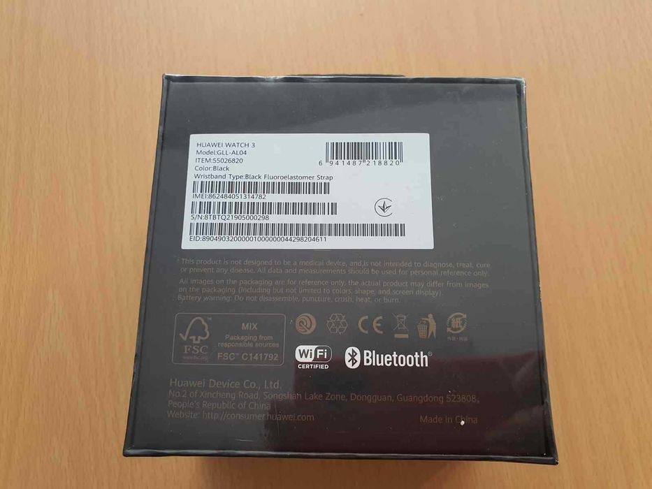 Smartwatch Huawei Watch 3 Active Edition eSIM apeluri 46mm Nou Sigilat