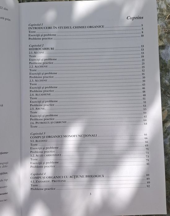 Culegere chimie organică pentru clasa a X-a