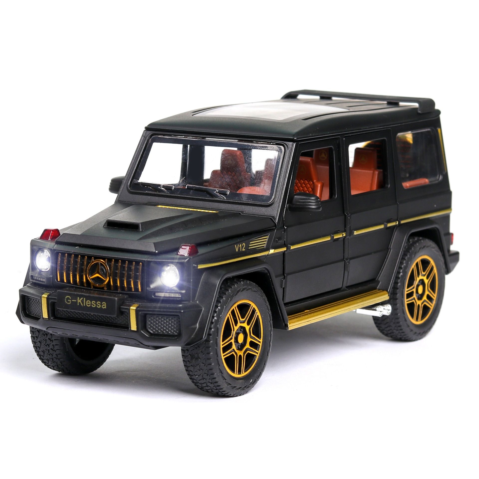 Коллекционная модель автомобиля G63 AMG игрушечная 1:24 гелик