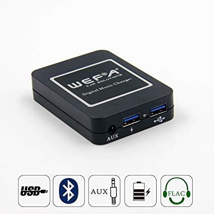 Дигитален CD-чейнджър WEFA с вгеаден BLUETOOTH за BMW-40 pin