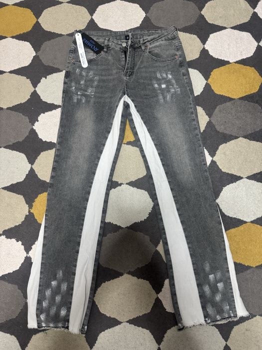 Shein Gray Flared Jeans - Marime 32