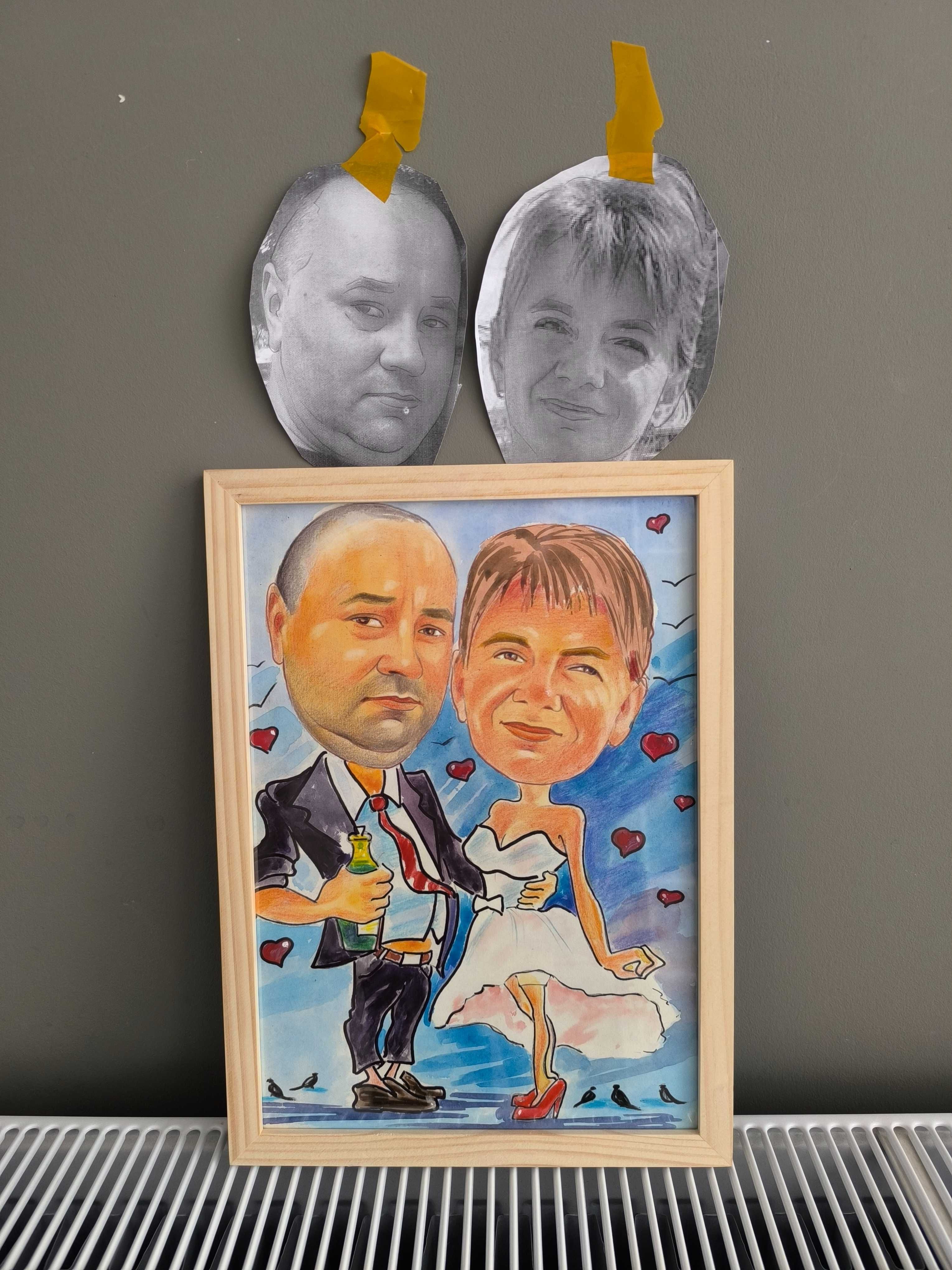 Portrete, caricaturi la comandă