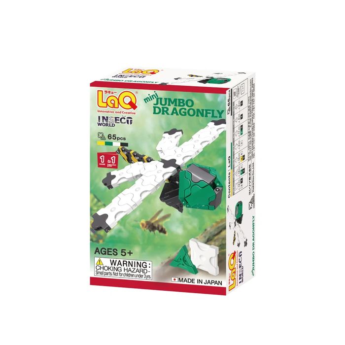 Японски Детски конструктор LaQ Insect World MINI JUMBO DRAGONFLY