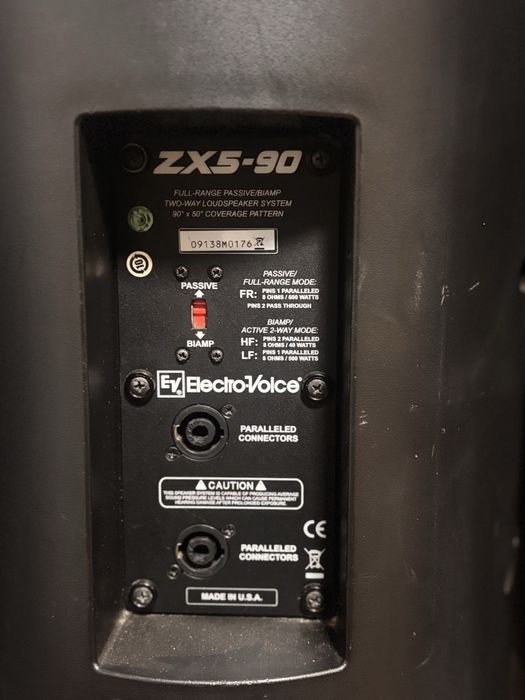 4 boxe Ev Zx5 impecabile