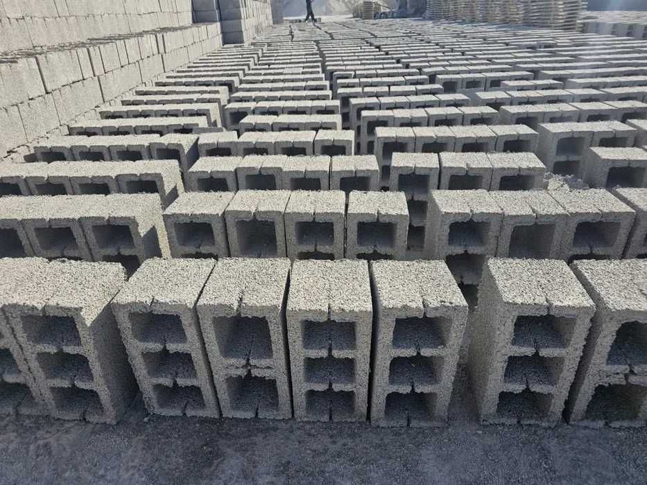Шлакоблок все виды, шляпки, тумбы
