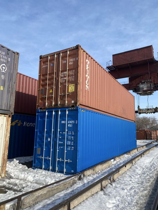 КОНТЕЙНЕР 40 футовый МОРСКОЙ 2,9 HQ с Бесплатной доставкой по АТБАСАРУ