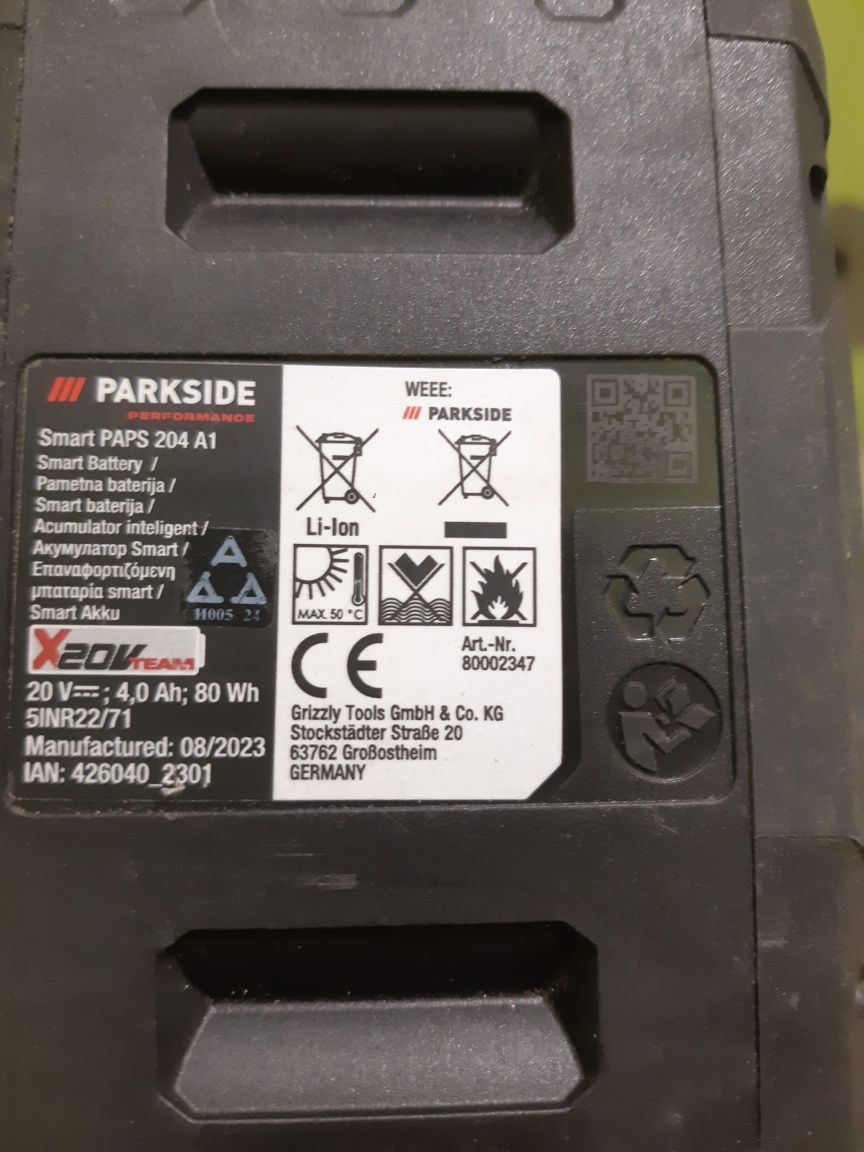 Лазерен Нивелир Parkside PerformancePKLLP360B3, батерия и зарядно 20v