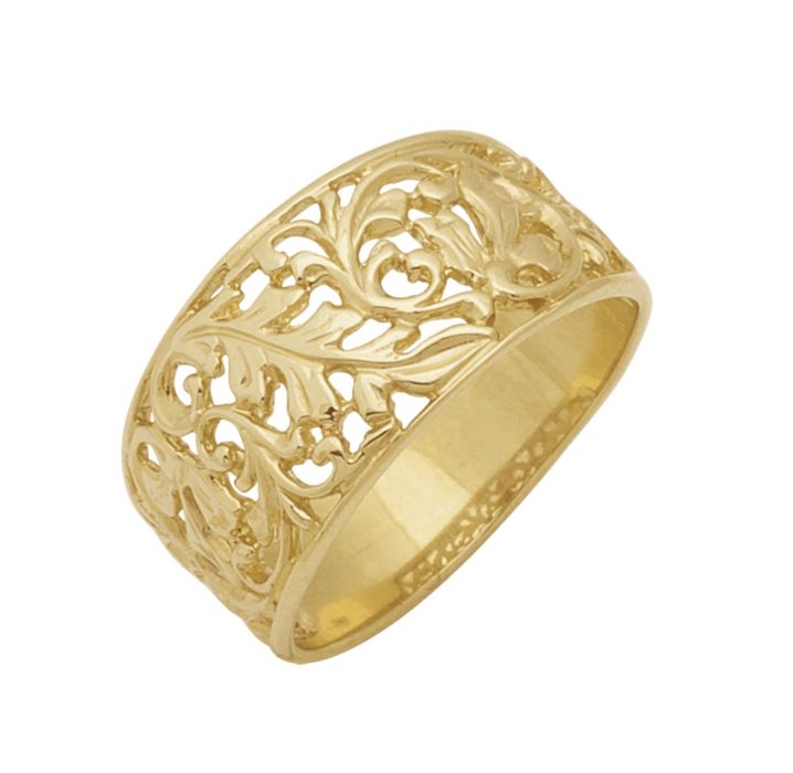 Дамски златен пръстен 14К 55р