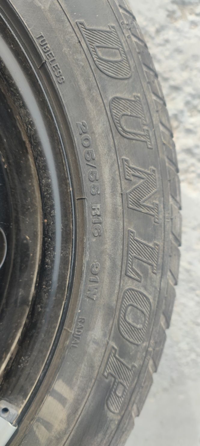 Гума с джанта Dunlop 205/55/16