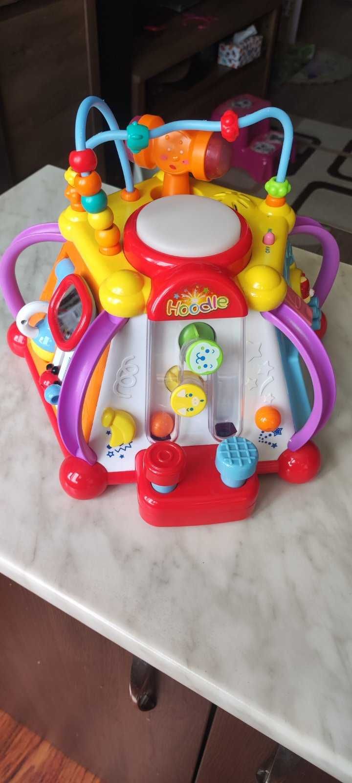 Интерактивен куб музикална играчка Mappy Toys 6 зони за игра телефон
