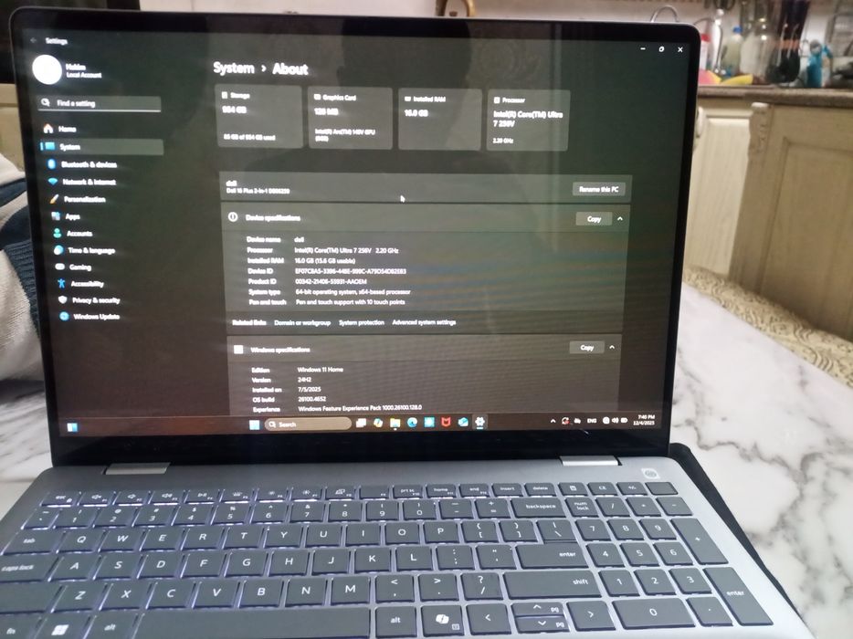 Ноутбук Dell 16 2-in-1DB06250