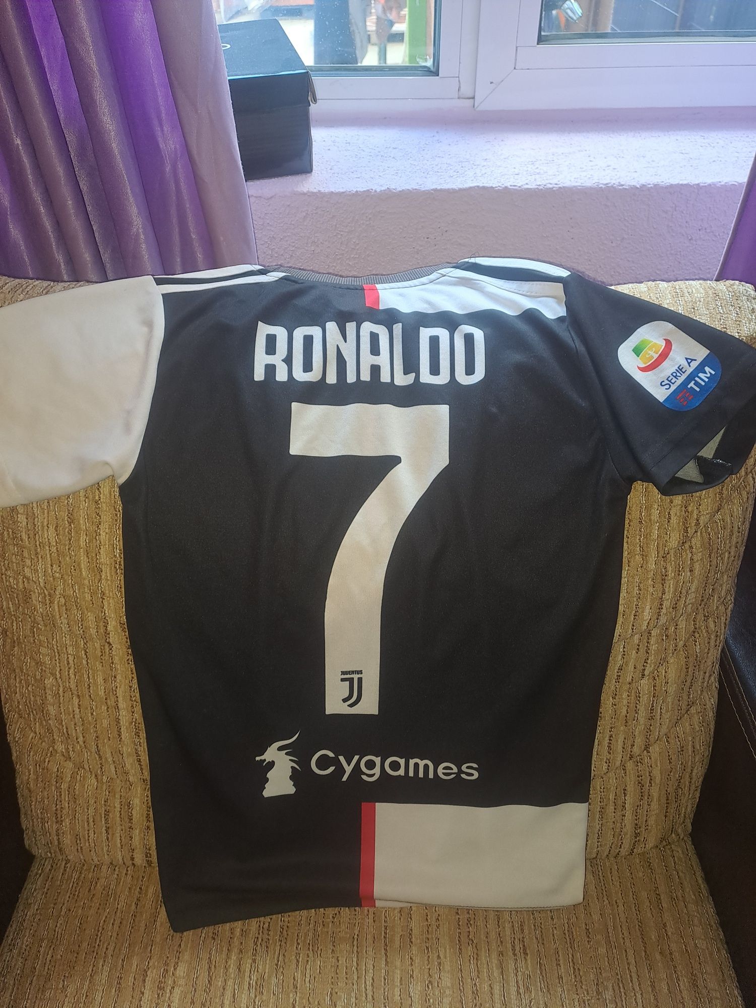 Tricou Ronaldo Juventus 7-8 ani