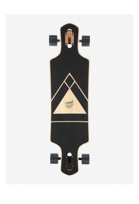 Лонгборд из натурального дерева