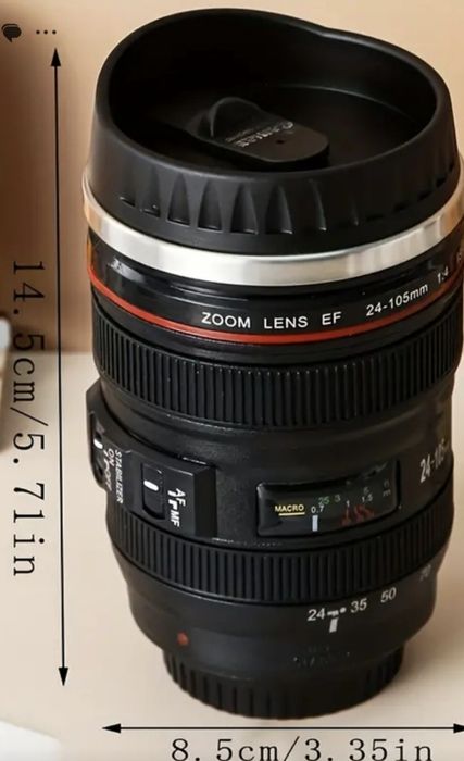 Термо чаша с дизайн на камера