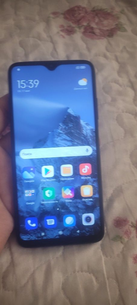 Xiaomi Redmi 9T 64GB Black Original Batareya 6000amper Holati Yaxshi