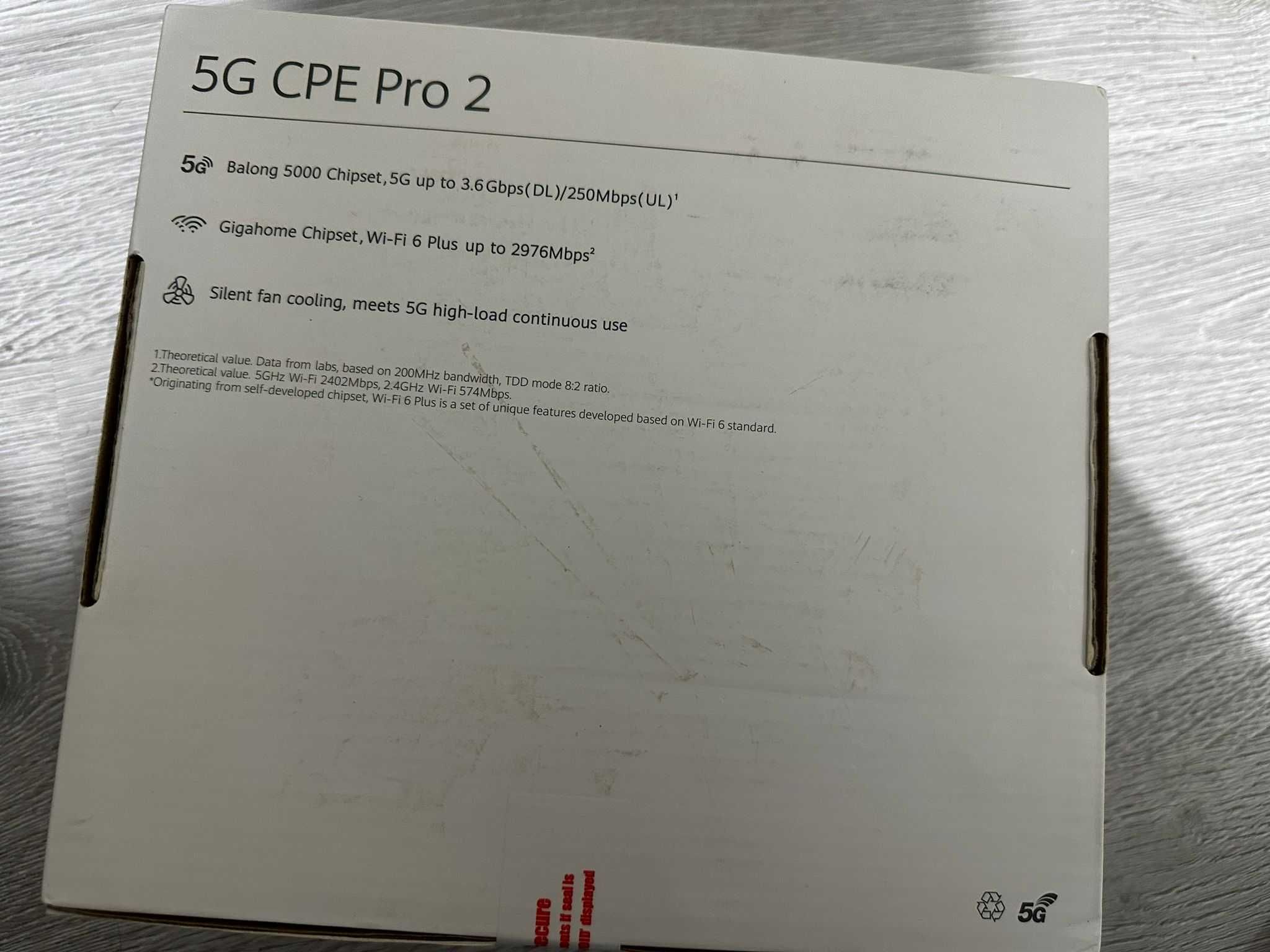 Router Huawei 5G CPE Pro 2 / Wi-Fi 6 Plus 2976 mbps sigilat