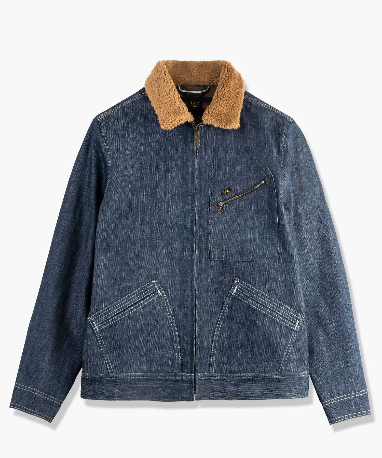 НОВО Lee 101 91B Jacket Dry Indigo ОРИГИНАЛНО мъжко яке - р.L