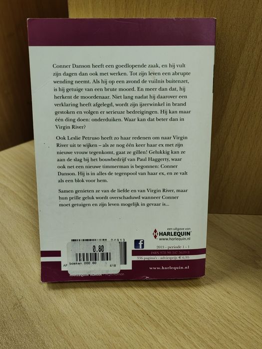 Книга на нидерландски - „In de luwte“ от Робън Кар, част от поре