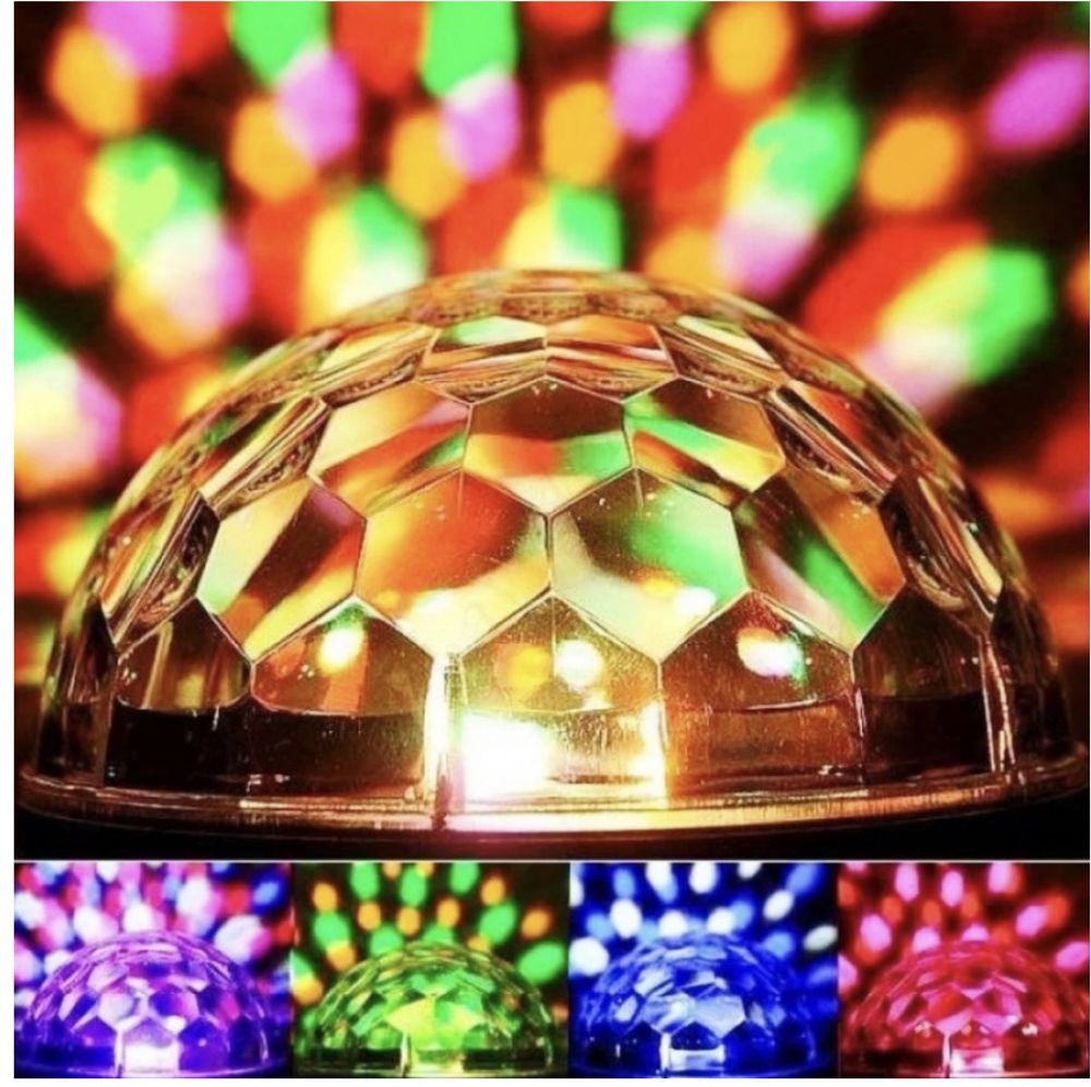 Ripoma декоративный светильник Led Crystal Magic Ball Light, пластик