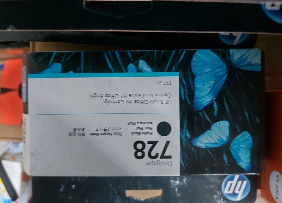 Cartus HP728 negru 130ml / HP728 INK CARTRIDGE