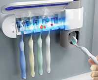 Держатель зубной щетки УФ, Дозатор зубной пасты