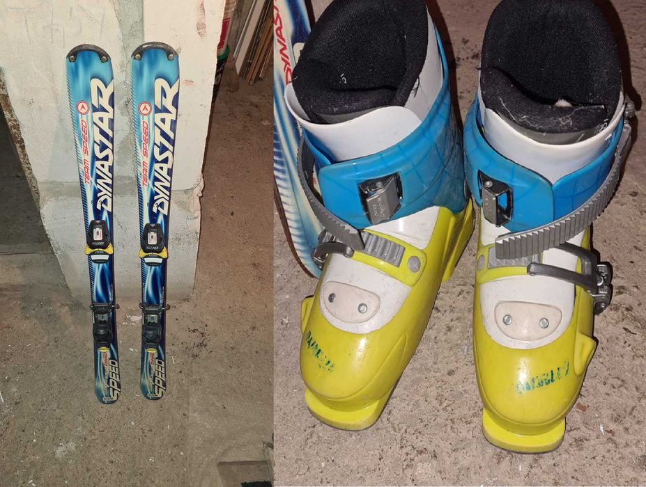 Schiuri copii Dynastar Team Speed – 110 cm + clapari 210–250 mm