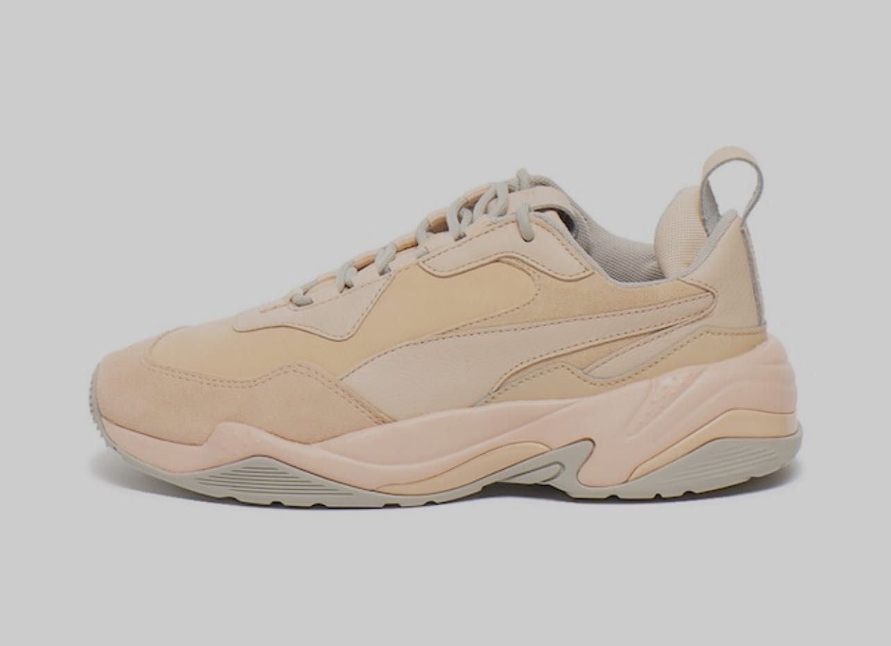 Puma - piele si piele intoarsa, cu branturi detasabile Thunder Desert