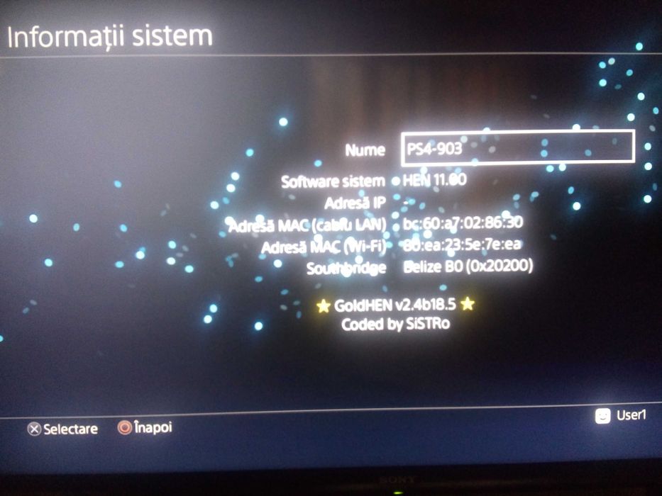 Play Station 4 PS4 modat 11.00 luckfoxpico HDD 3TB 61 jocuri