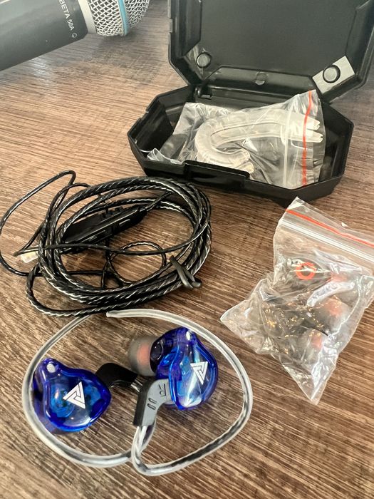 Casti in ear QKZ AK6 cu 6 drivere monitorizare audio ascultare muzica