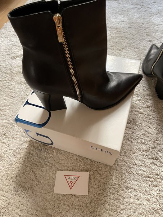 Guess Jeans - Cizme de piele