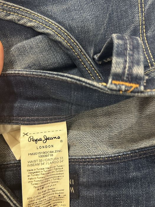 Мъжки дънки Pepe Jeans 33/34