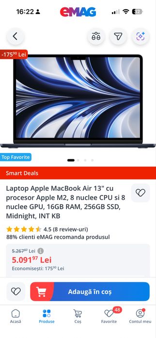 Laptop macbok air