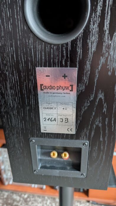 Audio physic clasic 3 ( schimb) boxe raft de top , că noi