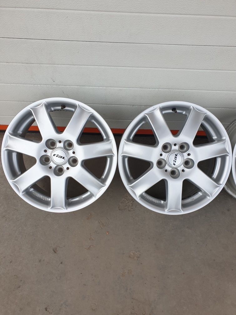 Джанти RIAL Germany за VW AUDI SEAT SKODA MERCEDES R16 5x112 ET50 6J