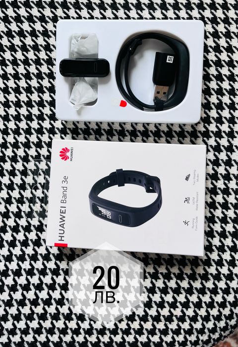 Фитнес гривна часовник Huawei Band 3e, Black