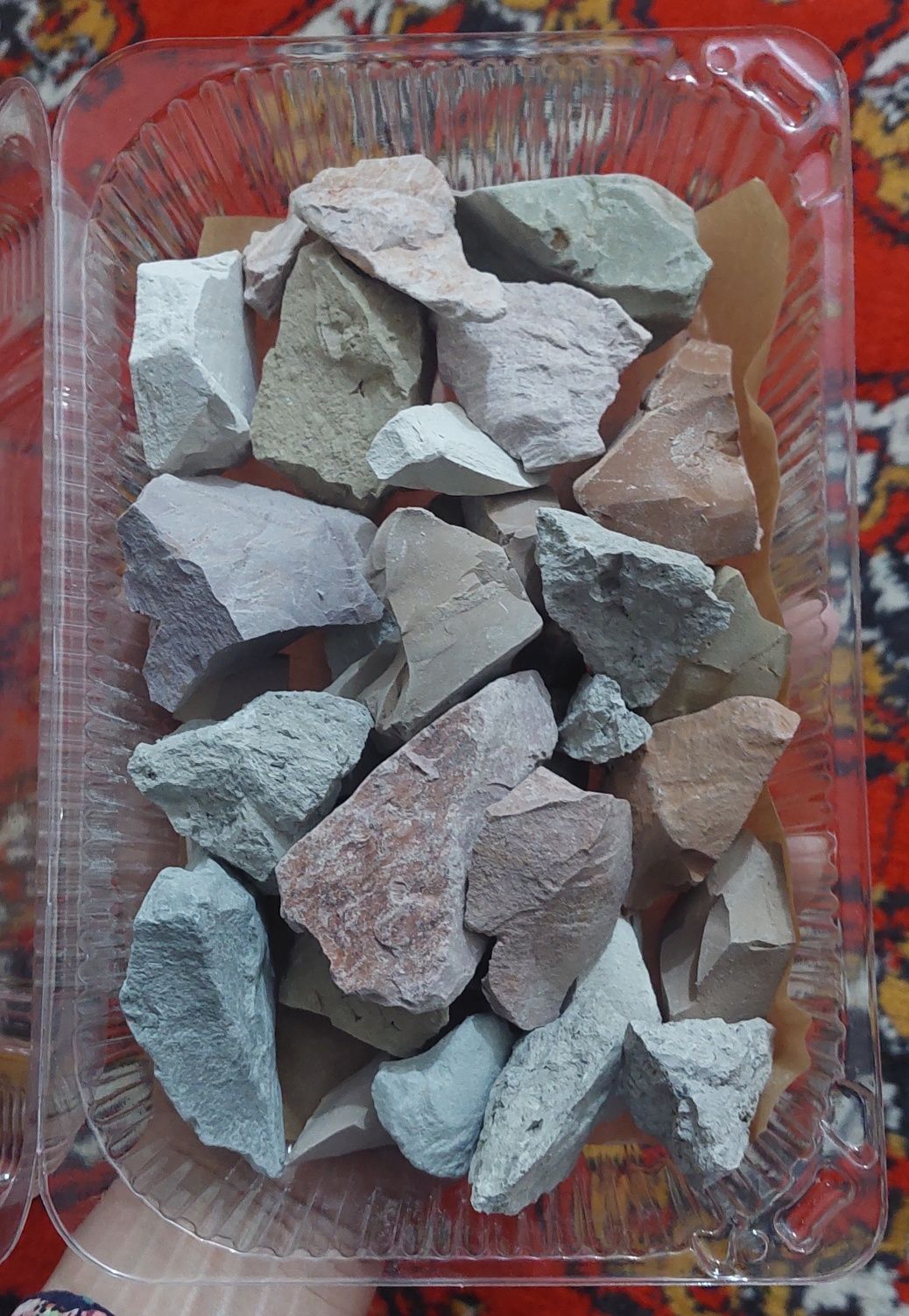 Gilvata, glina, mel sifatli maxsulotlar
