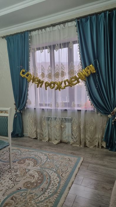 Продам комплект штор с тюлями