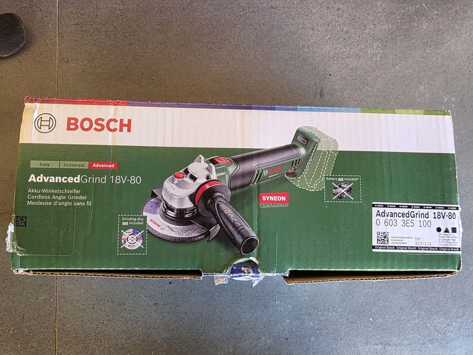Polizor Bosch Advanced Grind 18V-80