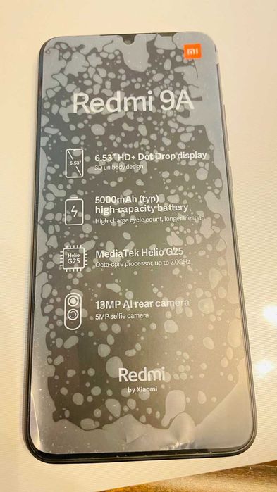 Телефон Xiaomi Redmi 9A чисто нов