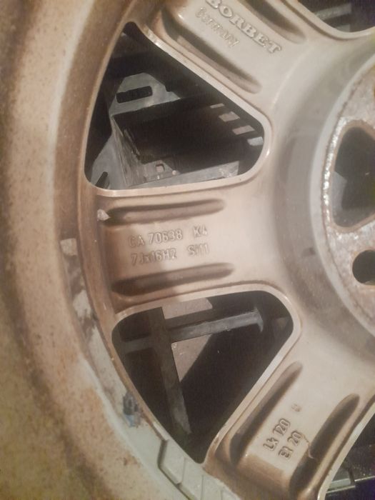 Оригинални джанти BORBET 16" 5x120