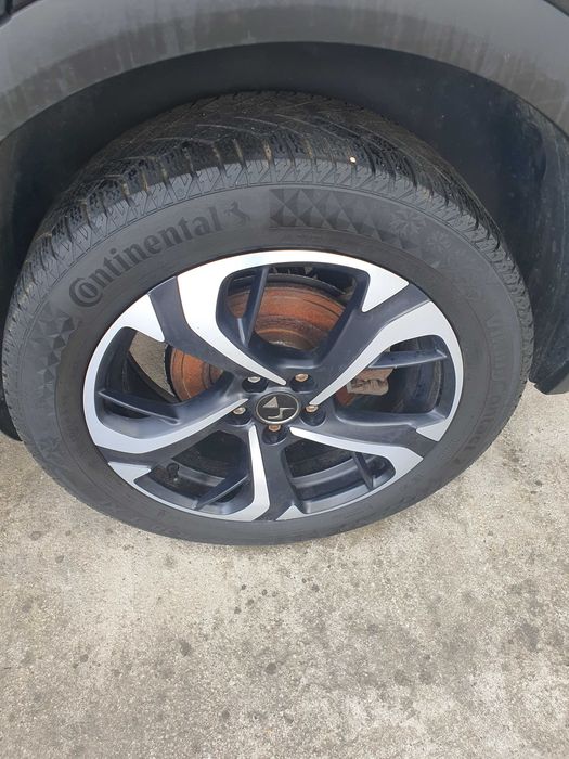 Jante cu anvelope iarna Continental 235 55 R18 DS7 Crossback 2019