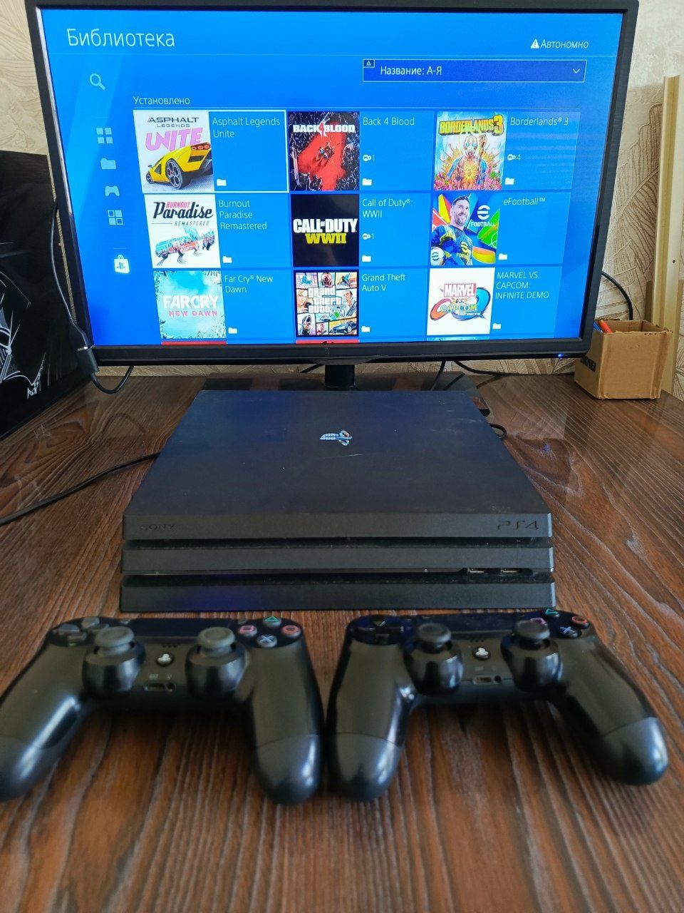 Ps 4 pro 1 terabayt 4k ishlashi ideal plombasi ochilmagan