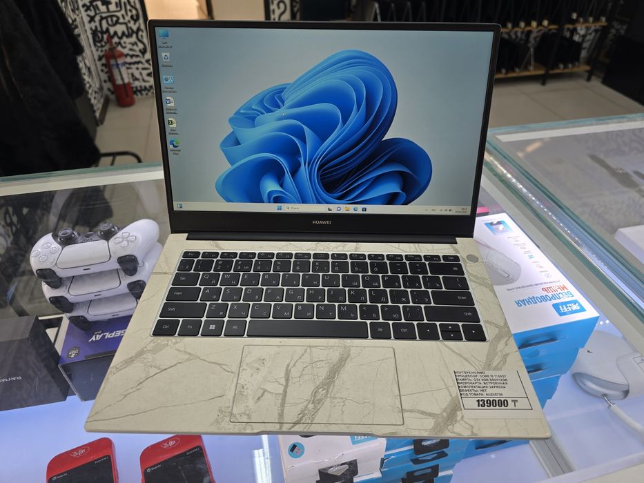 Ноутбук Huawei core i5 1155g7 озу 8gb ssd512gb рассрочка Реал ломбард