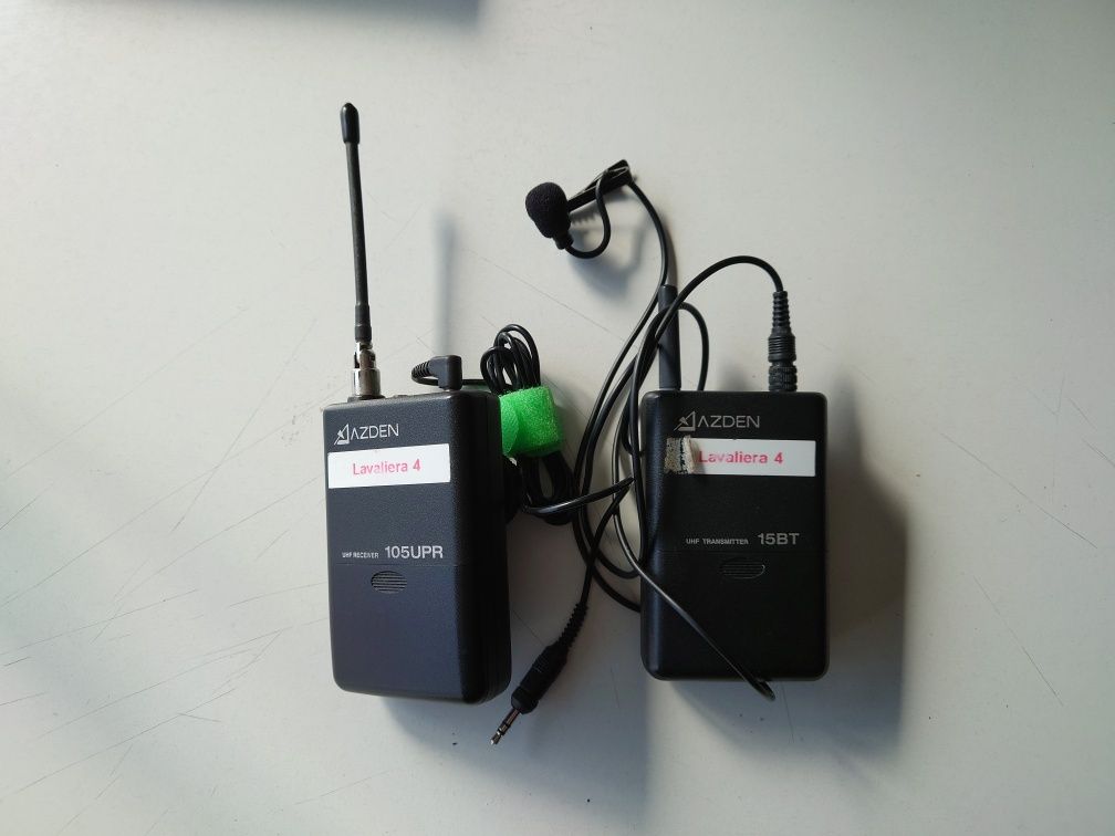 Set Lavalieră wireless Azden 15BT - 105UPR