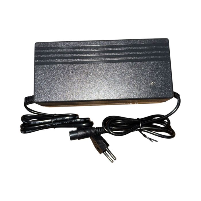 Зарядно 48V с кръгла букса