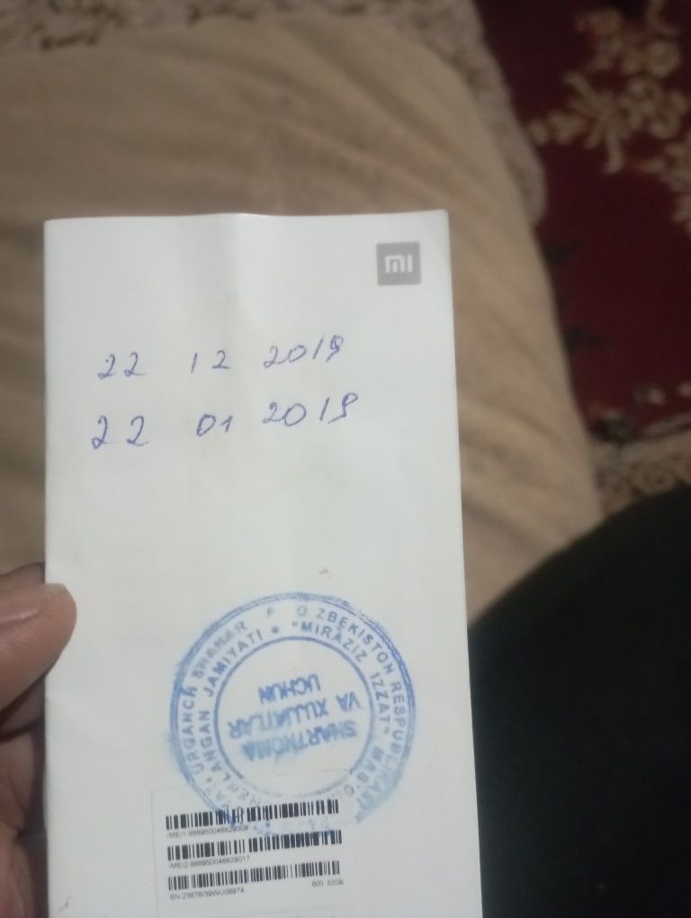 Redmi 8 sotildi 4ga64g zoʻr telefon