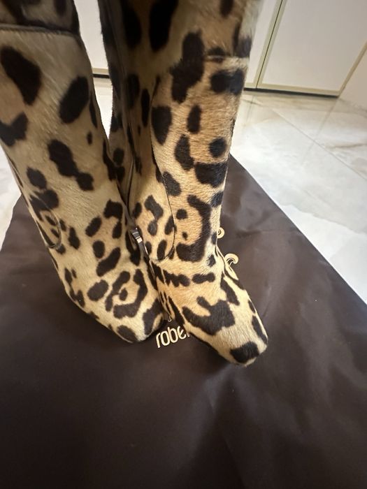 Ботуши с ток Roberto Cavalli