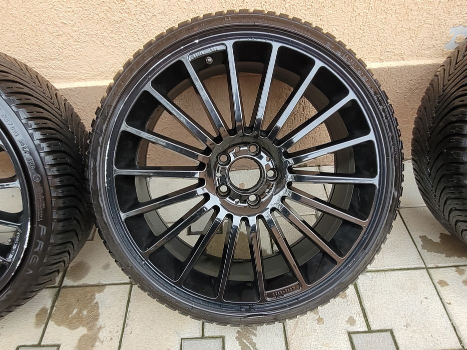 Jante aliaj Mercedes 5x112 anvelope  all season m+s 225 35 20